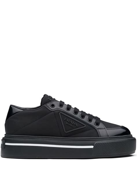 prada leather slip ons|prada re nylon sneakers.